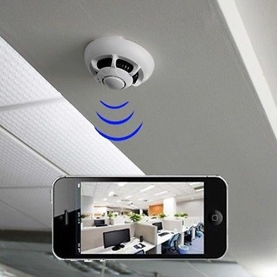 Wifi Duman Dedektörü Gizli Kamera