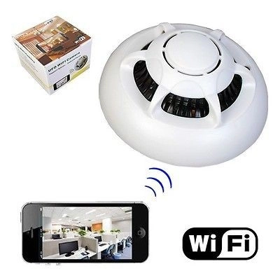 Wifi Duman Dedektörü Gizli Kamera